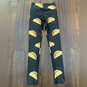 Goldsheep Taco Tuesday Leggings Size:S